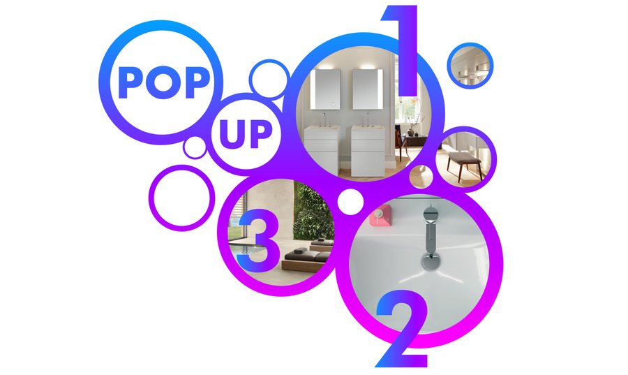 Pop up my Bathroom Instagram