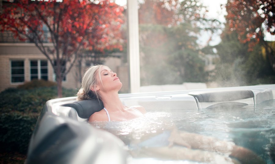 Relaxen im Whirlpool