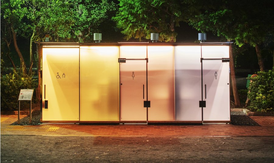 The Tokyo Toilets: Toilettenpavillon von Shigeru Ban