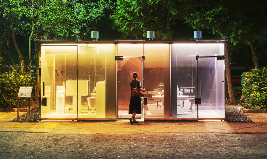 The Tokyo Toilets: Toilettenpavillon von Shigeru Ban