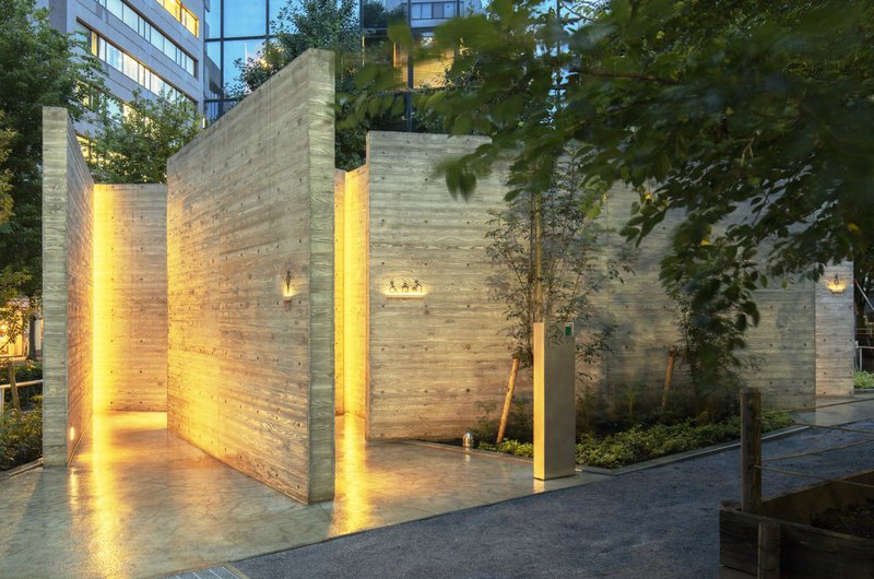 Tokyo Toilets: Toilettenhaus im Ebisu Park von Masamichi Katayama