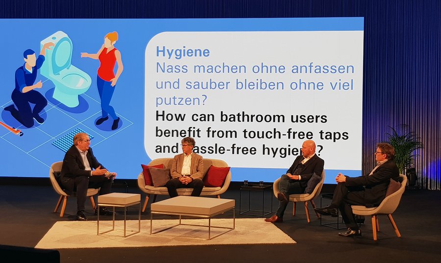 Pop up my Bathroom Magazin zum Thema Hygiene auf der ISH digital 2021