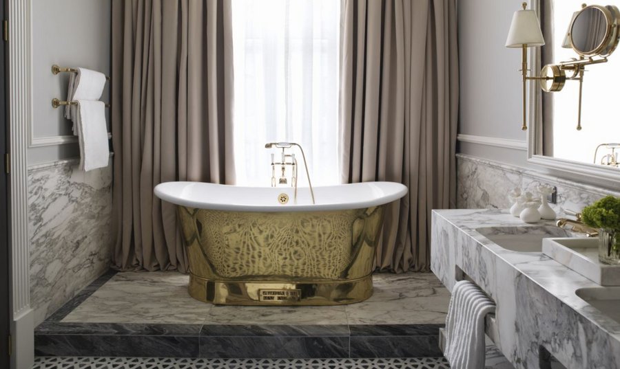 Badezimmer im Britannia Hotel Trondheim