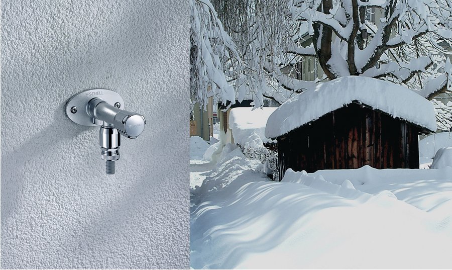 Frostsichere Außenwandarmatur Polar II von Schell
