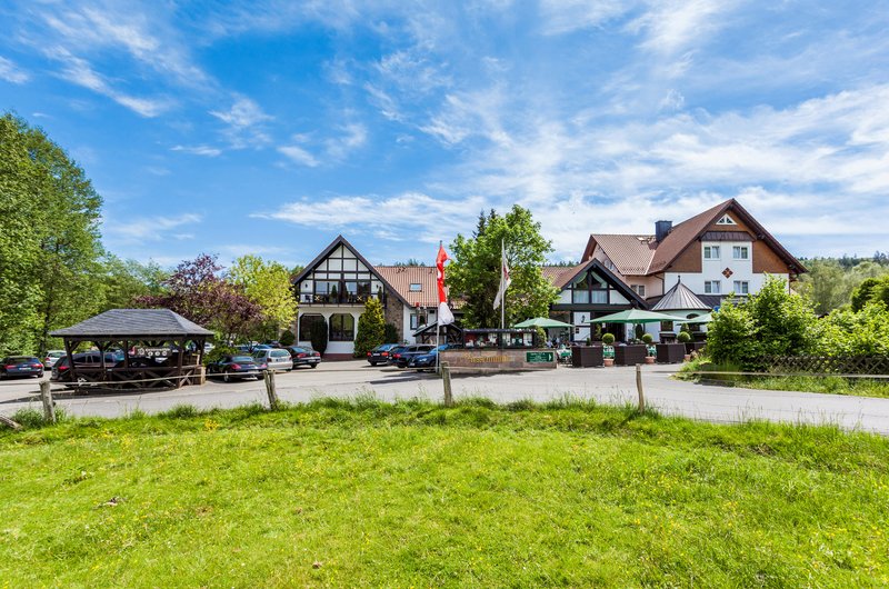 Landgasthof Hessenmühle im osthessischen Kleinlüder bei Fulda