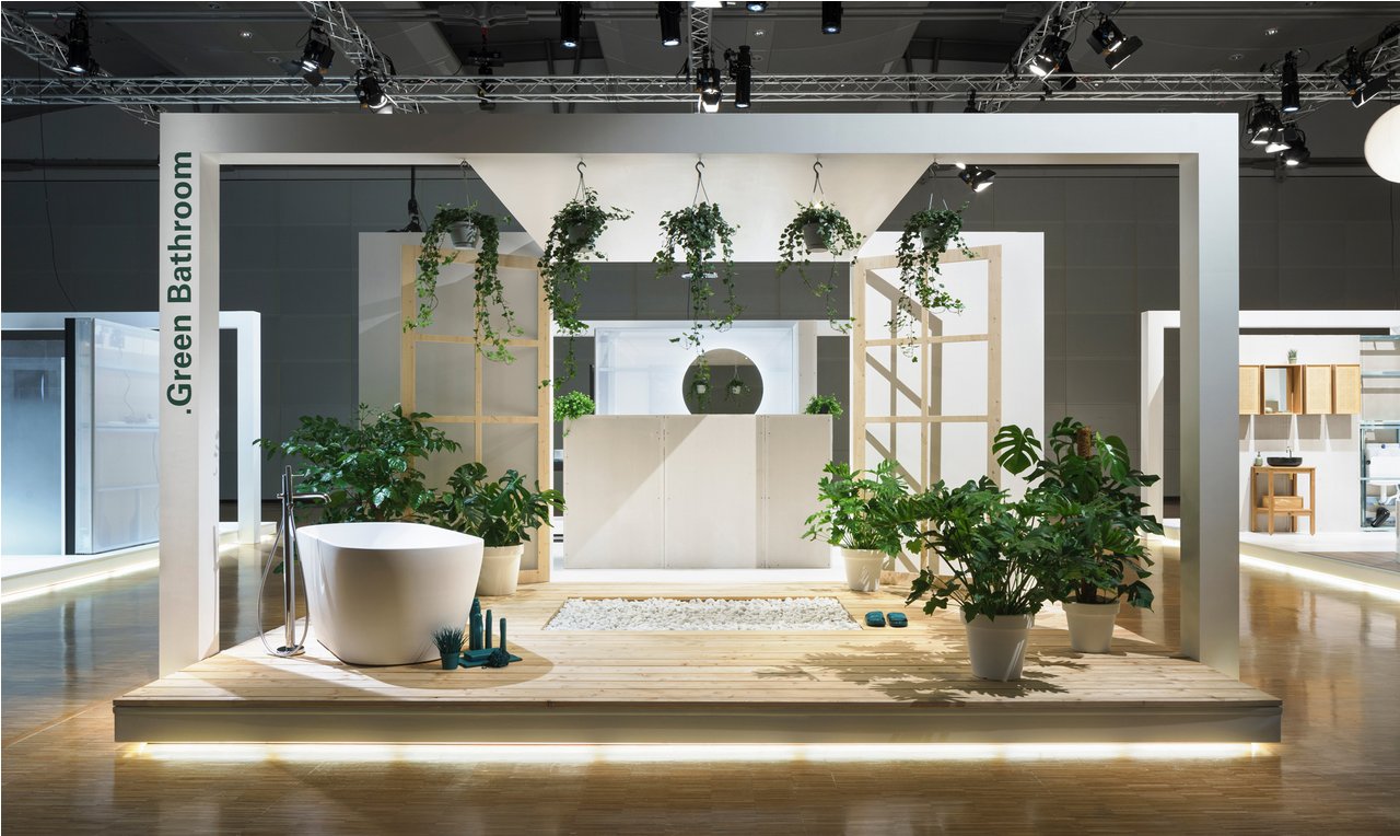 Green Bathroom novelties of ISH digital 2021 Pop Up My Bathroom