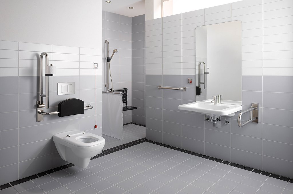Barrierefreie Sanitärräume von Geberit