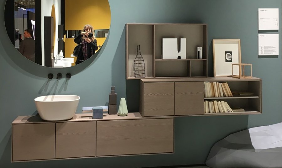Olivgrün als Wandfarbe fürs Badezimmer