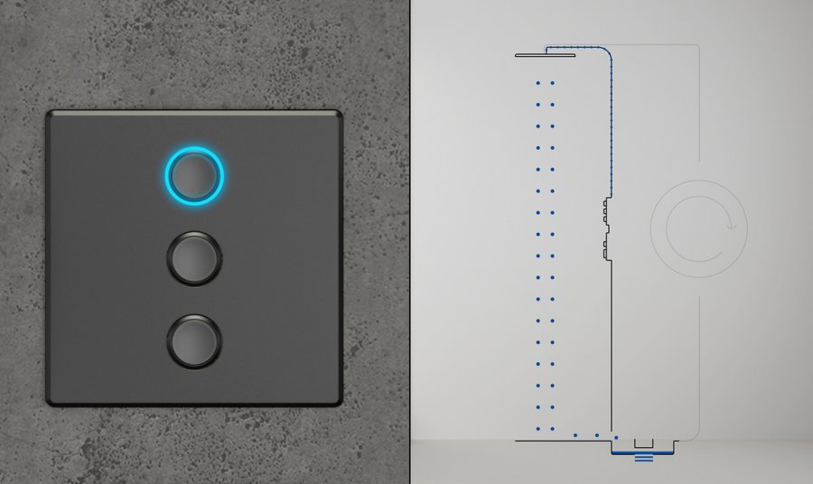 Recycling-Dusche von Grohe