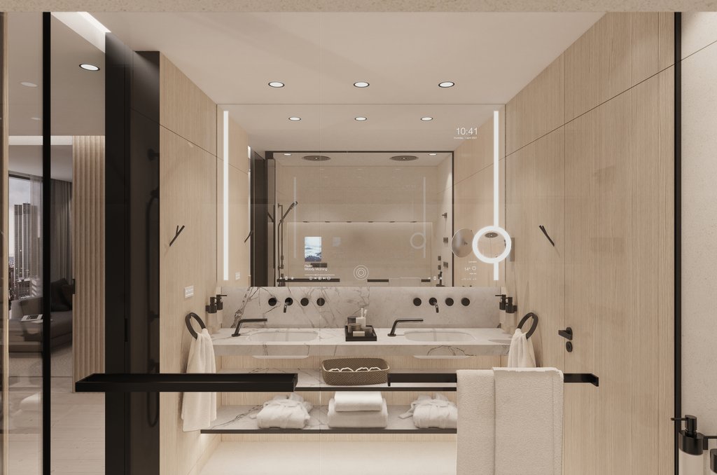 Hadi Teherani's bathroom for AXOR has individual distinction