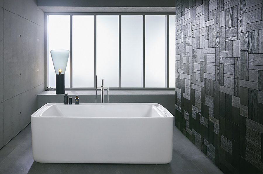 Badewanne der Serie Bento Starck Box von Duravit