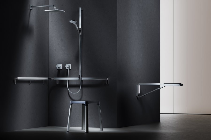 Barrierefreie Badprodukteserie KEUCO Axess, designt von Sudio F.A. Porsche