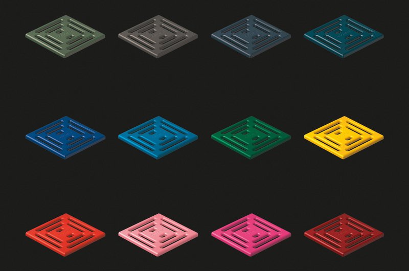 Alle Farben der Dallmer ColourCollection