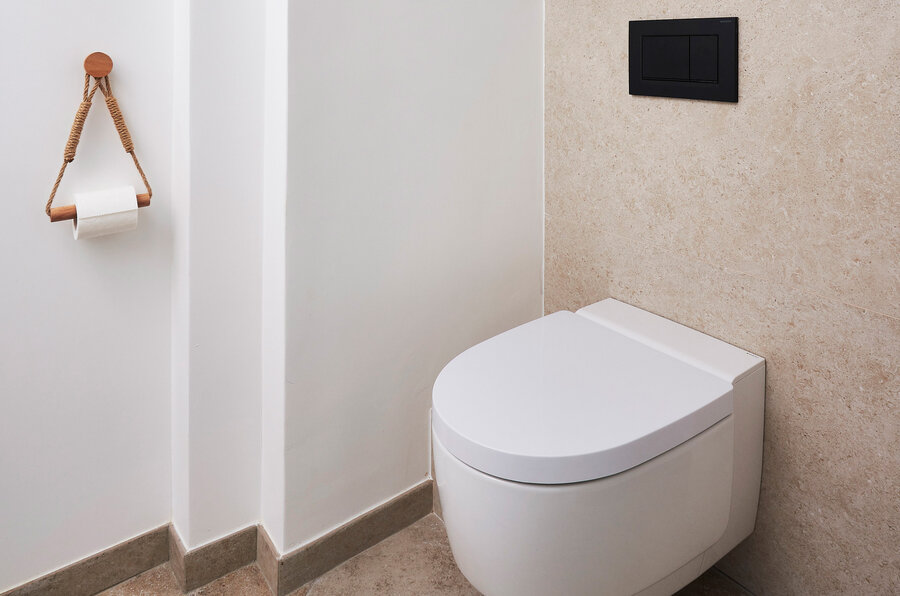 WC der Serie Geberit ONE