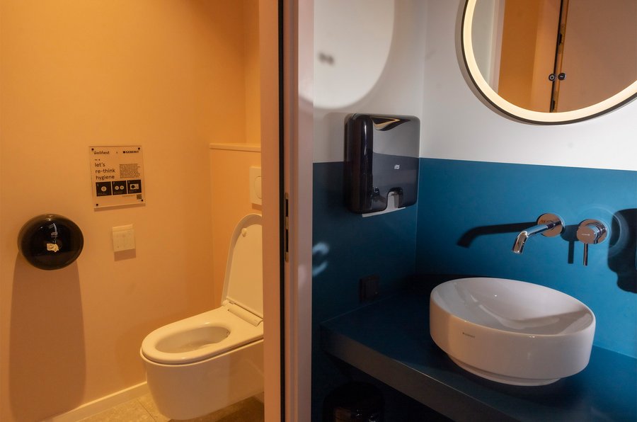 Sanitäranlagen im wellnest in Bonn
