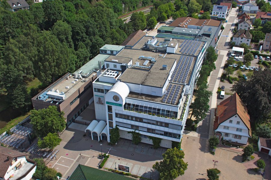 Der Hansgrohe-Sitz in Schiltach