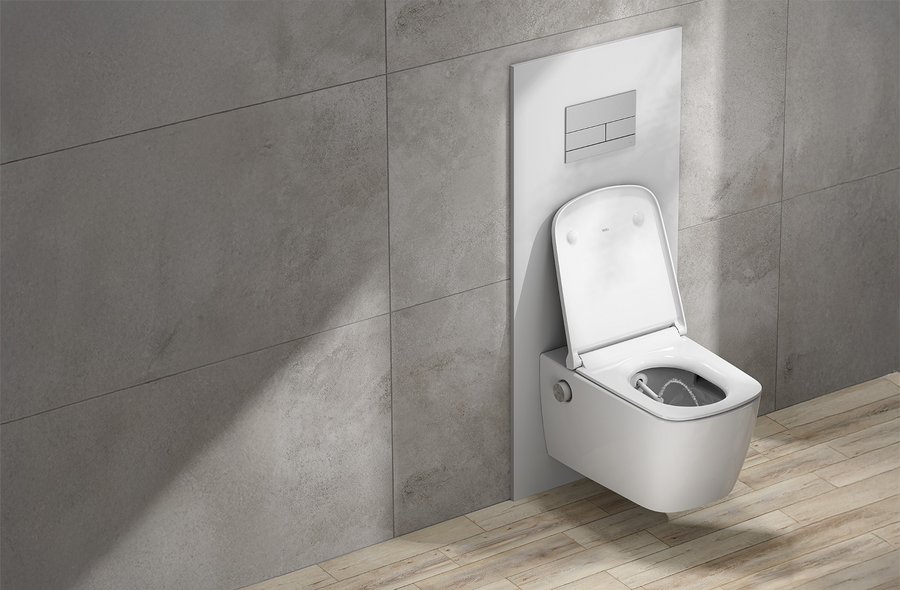 Nachrüst-Designblende für TECEneo Dusch-WC