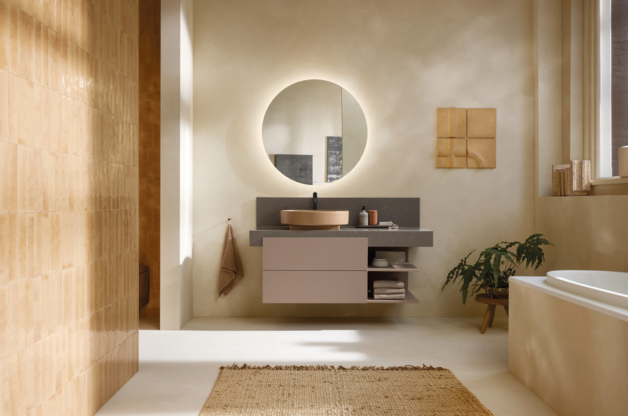 Waschplatz von Patricia Urquiola aus der Bad-Serie Balcoon von Duravit