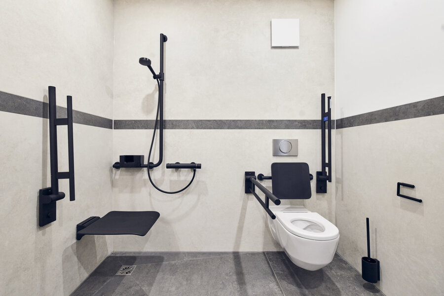 Badezimmer des illerSENIO Campus in Laupheim 